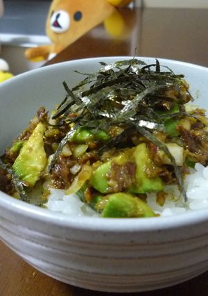 梅アボカド丼-レシピのメイン写真