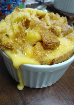パンの耳のしっとりプディング-レシピのメイン写真