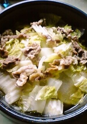 大根→白菜→豚こま☆重ね煮-レシピのメイン写真