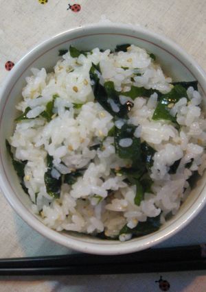 なつかし〜♪給食のわかめごはん-レシピのメイン写真