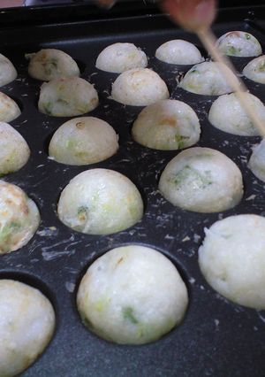 米粉と長いものたこ焼き-レシピのメイン写真