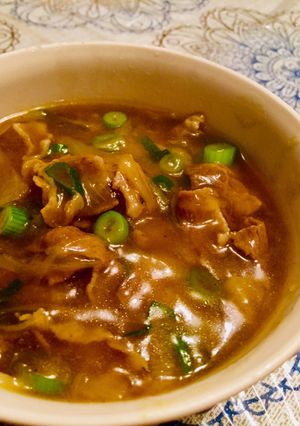 アメリカで作る★給食風の★カレー南蛮-レシピのメイン写真