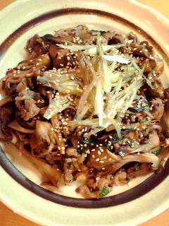 ミョウガが美味しい!豚肉のさっぱり炒め-レシピのメイン写真