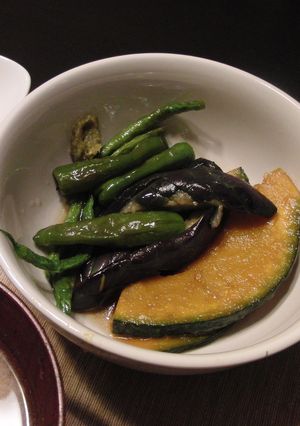 夏野菜の揚げびたし-レシピのメイン写真