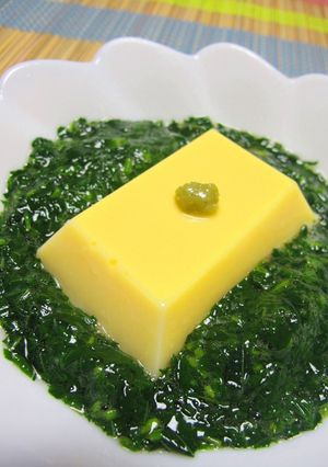 つるりん♪モロヘイヤと豆腐の冷やし小鉢-レシピのメイン写真