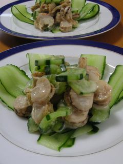 スイートチリdeベビー帆立のサラダ-レシピのメイン写真