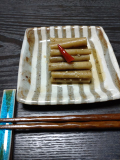 シャキシャキ!新ごぼうの漬物-レシピのメイン写真