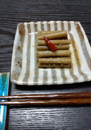 シャキシャキ！新ごぼうの漬物-レシピのメイン写真