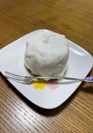 ヨーグルトのレアチーズケーキ-レシピのメイン写真