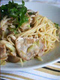 キャベツと豚肉の味噌パスタ-レシピのメイン写真