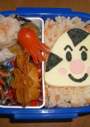 キャラ弁 おむすびまん-レシピのメイン写真