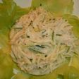 千切り野菜のツルシャリ☆サラダ