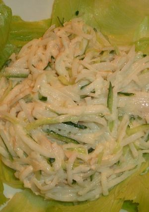 千切り野菜のツルシャリ☆サラダ-レシピのメイン写真