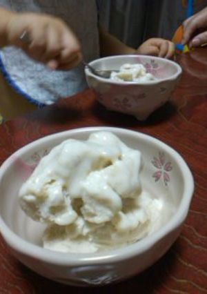 簡単！ヘルシー！バナナヨーグルトアイス-レシピのメイン写真