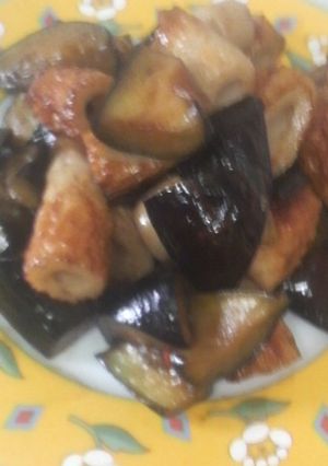 茄子とちくわ炒め★-レシピのメイン写真