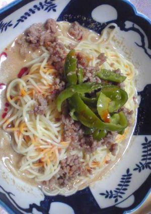 みろくやの冷やし坦々麺-レシピのメイン写真