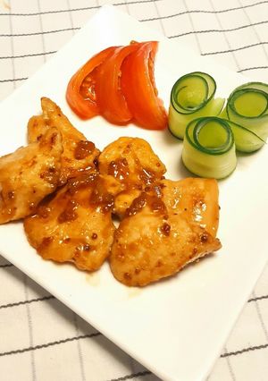 弁当にも！鶏胸肉の照焼きマーマレード風味-レシピのメイン写真