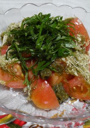 最強アンチエイジング❀とろろ昆布トマト🍅-レシピのメイン写真