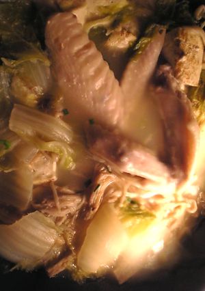 名古屋コーチン鶏手羽先に合う煮込み水炊き-レシピのメイン写真