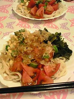 夏野菜のさっぱりサラダうどん☆-レシピのメイン写真