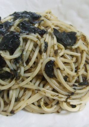 絶品★柚子胡椒＆醤油バターの海苔パスタ-レシピのメイン写真