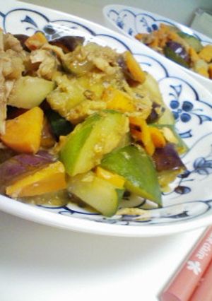 夏野菜のツナ炒め-レシピのメイン写真