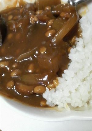 豆豆パワー☆納豆たっぷりカレー-レシピのメイン写真