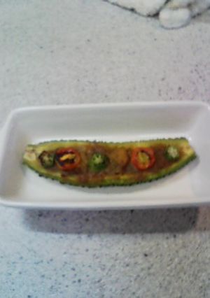 ゴーヤとカレーのグリル焼き-レシピのメイン写真