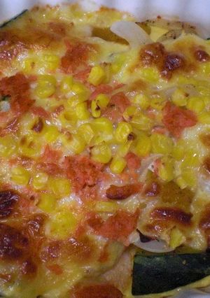 焼さけあらほぐし入りチーズ焼き-レシピのメイン写真