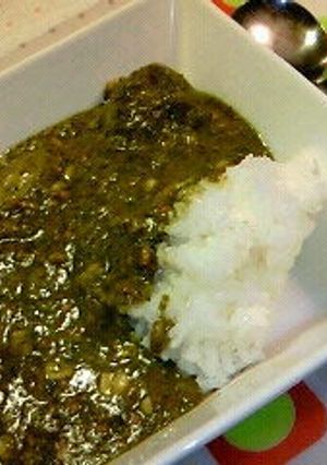 ほうれん草のグリーンカレー-レシピのメイン写真