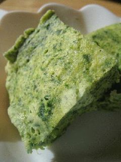 ほうれん草レンジ蒸しパン-レシピのメイン写真