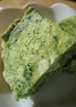 ほうれん草レンジ蒸しパン-レシピのメイン写真