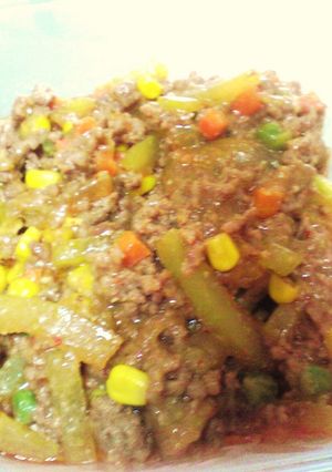 こっくり美味しい♪麻婆すいかわ♪-レシピのメイン写真