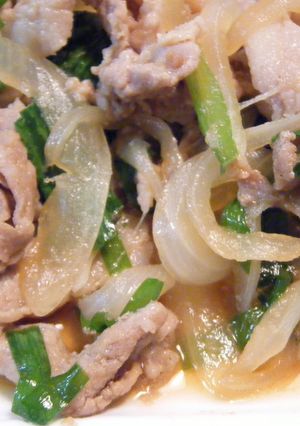 中華料理屋さんの豚の生姜焼き-レシピのメイン写真