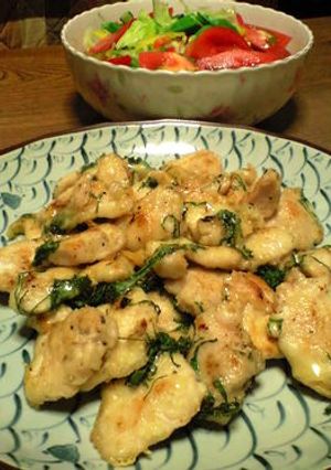 鶏のシソチーズ焼き♪-レシピのメイン写真