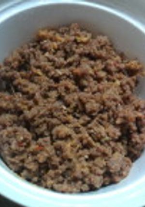 簡単★肉味噌★油を使って炒めちゃダメ！-レシピのメイン写真
