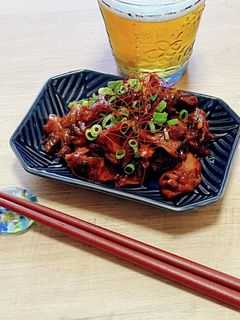 砂肝のピリ辛味噌炒め-レシピのメイン写真