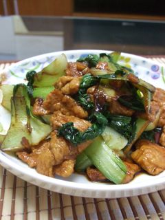 豚肉と青梗菜の醤油炒め-レシピのメイン写真