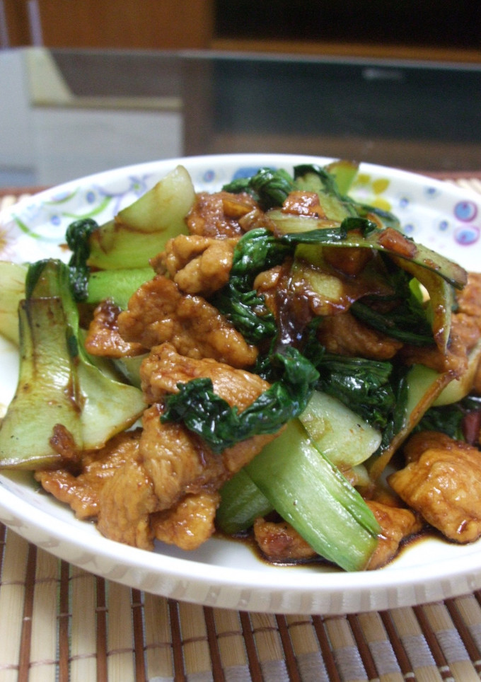 豚肉と青梗菜の醤油炒め-レシピのメイン写真