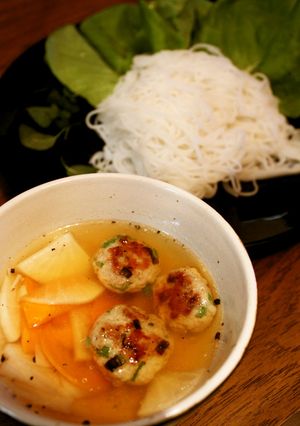 ハノイ定住を考えるほど美味。ブンチャー-レシピのメイン写真
