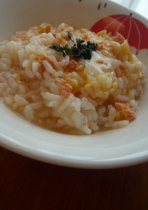 朝ごはんに✿スピード鮭ぞうすい-レシピのメイン写真