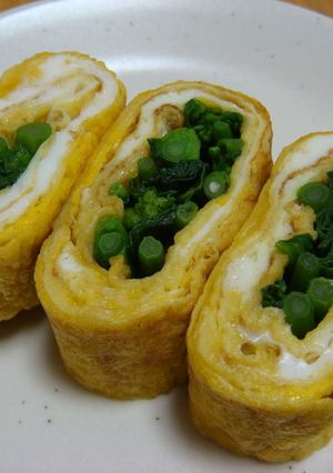 春菊の卵焼き-レシピのメイン写真