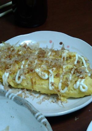 ♪福神漬でお手軽オムレツ♪-レシピのメイン写真