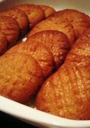 さっくり♪濃～いピーナッツバタークッキー-レシピのメイン写真