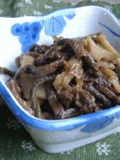 干しぜんまいの煮物-レシピのメイン写真