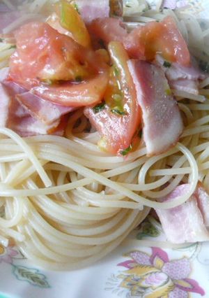 夏のさっぱりパスタ-レシピのメイン写真