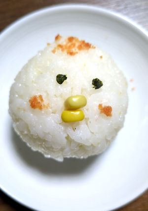 にわとりのおにぎり-レシピのメイン写真