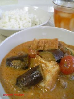 厚揚げ入り タイ風レッドカレー-レシピのメイン写真