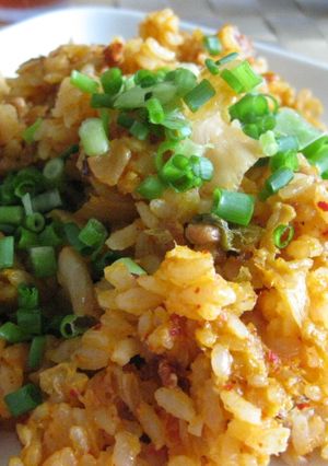 マイルドな♪キムチ納豆チャーハン-レシピのメイン写真