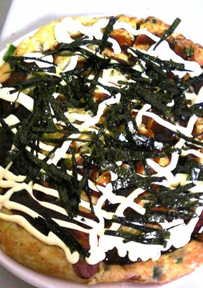 簡単！そうめんdeお好み焼き風-レシピのメイン写真